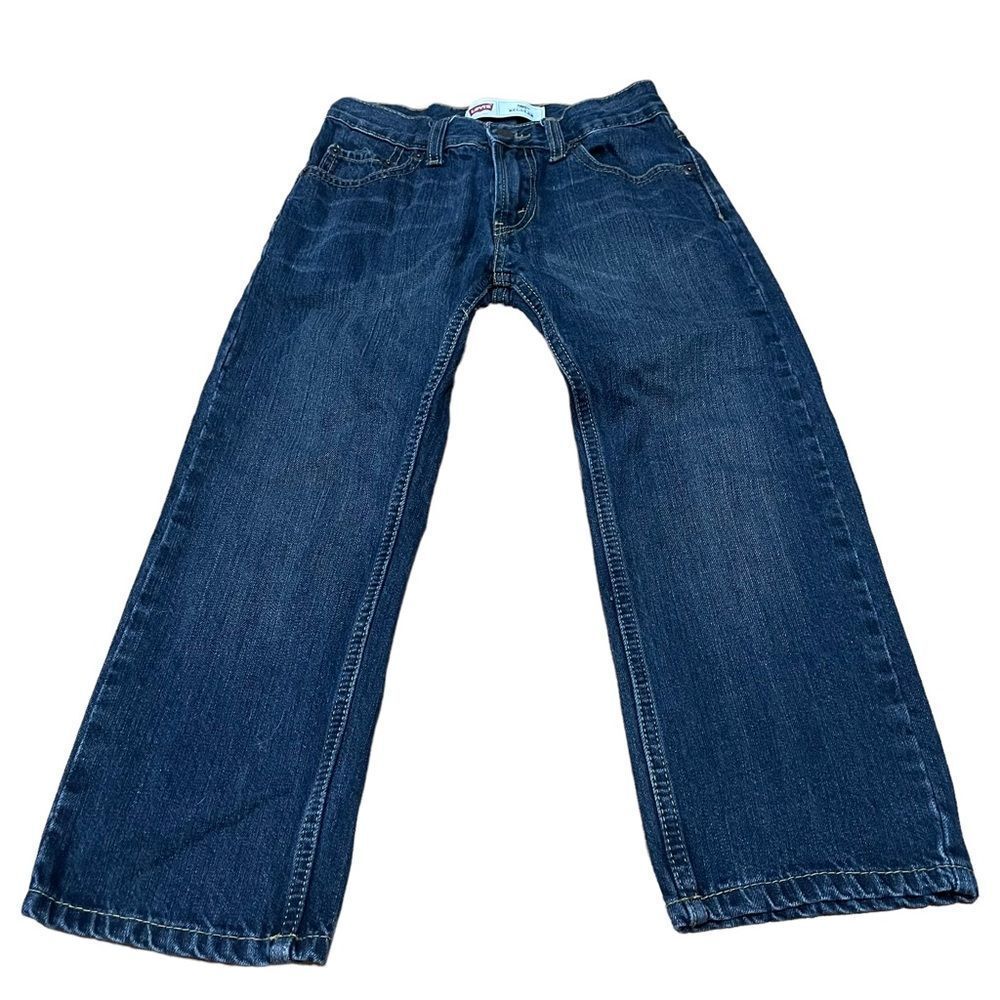 Levi's 505 Medium Wash Regular Straight Leg Jeans